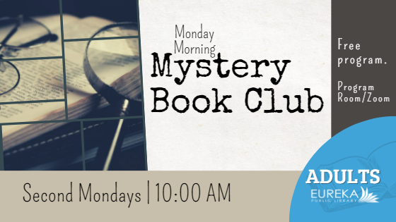 Mystery Book Club | Second Mondays 10:00 AM